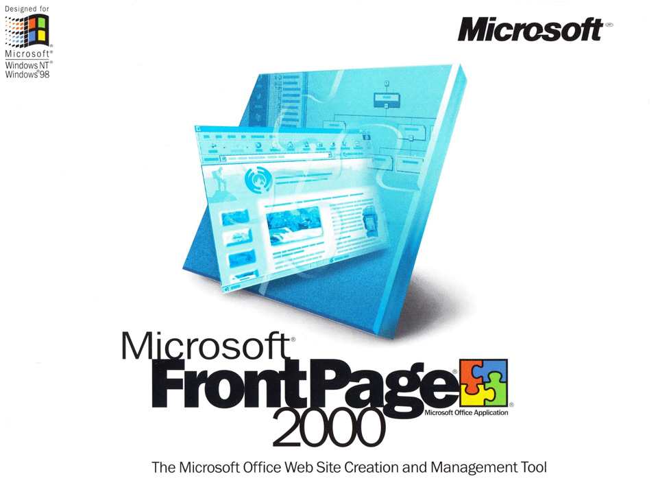 Microsoft FrontPage 2000 için Kutu Sanatı