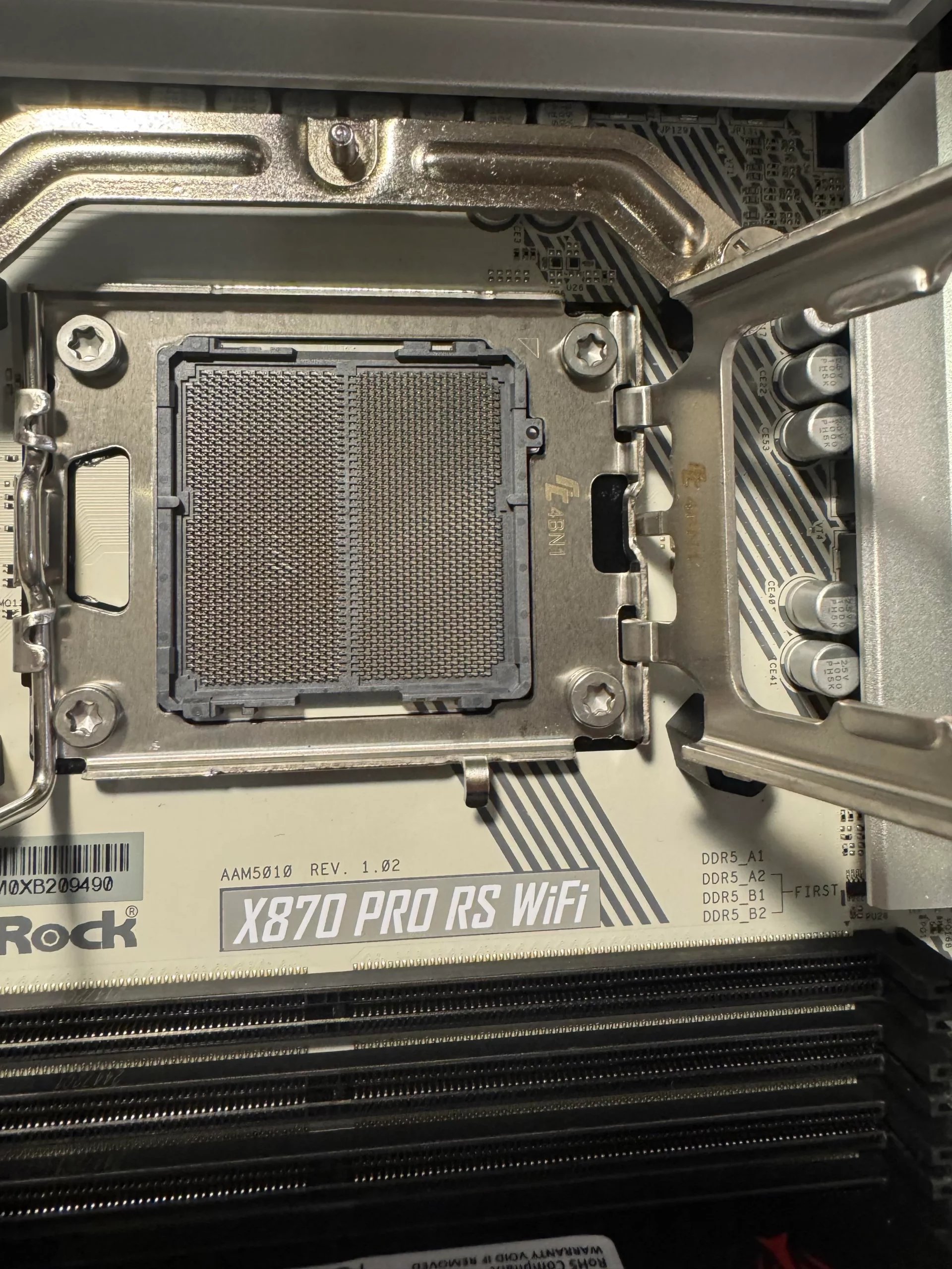 9950x3d Asrock Socket