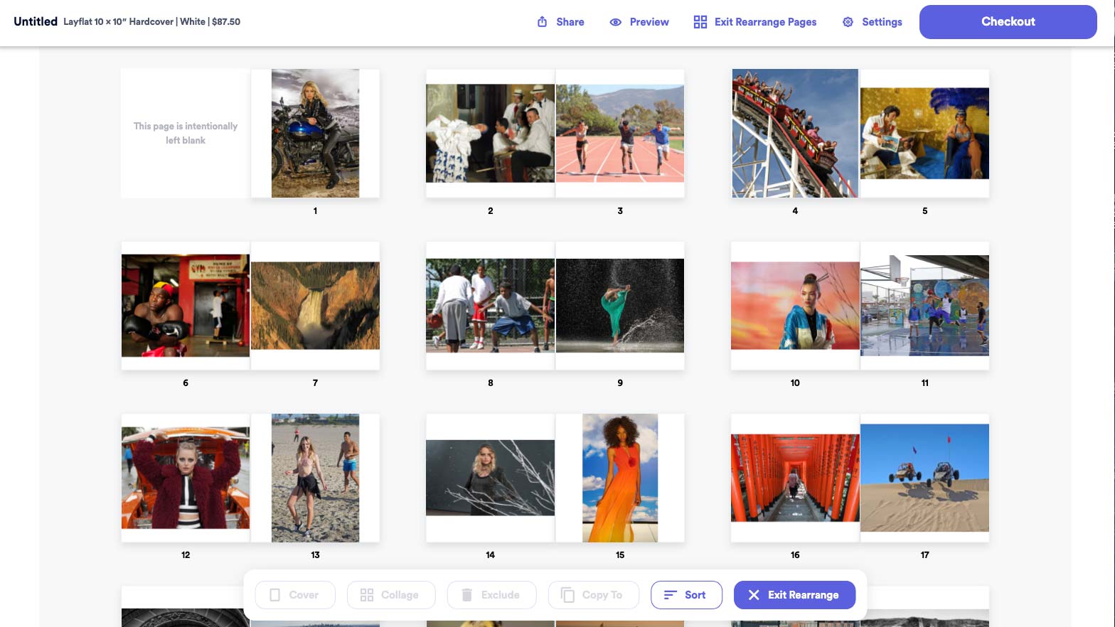Chatbooks web arayüzünün ekran görüntüsü