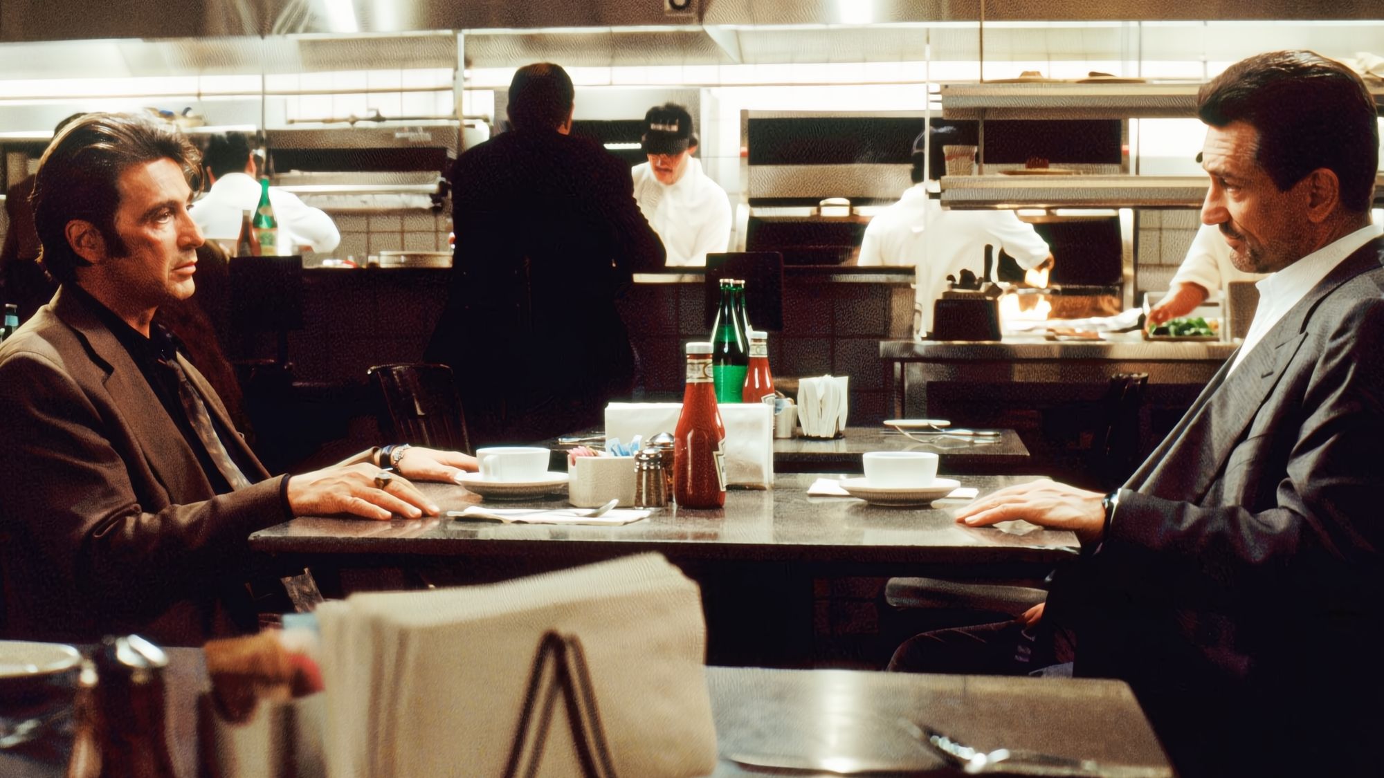 Al Pacino ve Robert De Niro'da (1995)