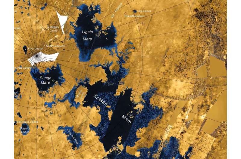 Görünümlü Cam: Titan'ın buzlu hidrokarbon döngüsünü keşfetmek