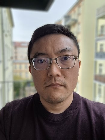 Samsung Galaxy A55: selfie kamera (portre modu)
