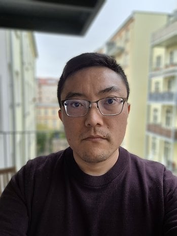 Samsung Galaxy A55: selfie kamera Ultraweitwinkel (portre modu)