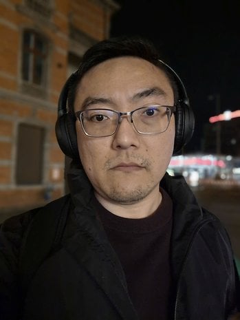 Samsung Galaxy A55: selfie kamera Ultraweitwinkel (portre modu)