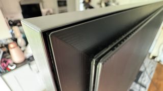 Samsung QN900F rear corner detail