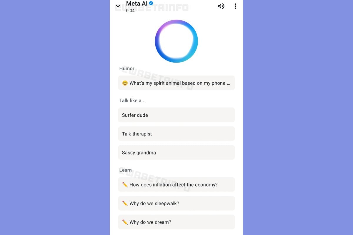 Meta AI Konuları Meta AI Önerilen Konular
