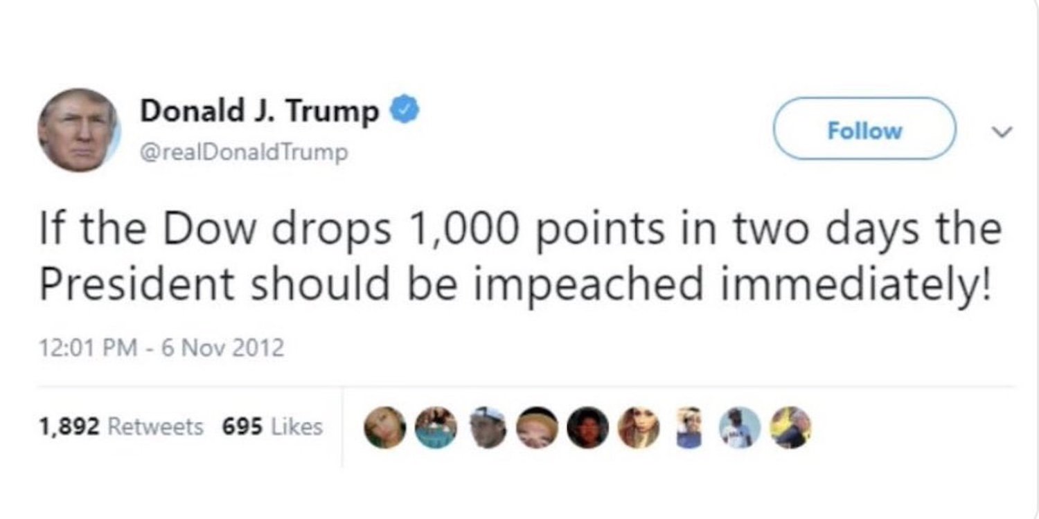 Photoshopped Tweet Donald Trump'tan gelmiş gibi görünmek için yapılmış ama aslında sahte