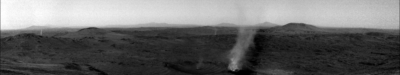 Mars'ta Dust Devil