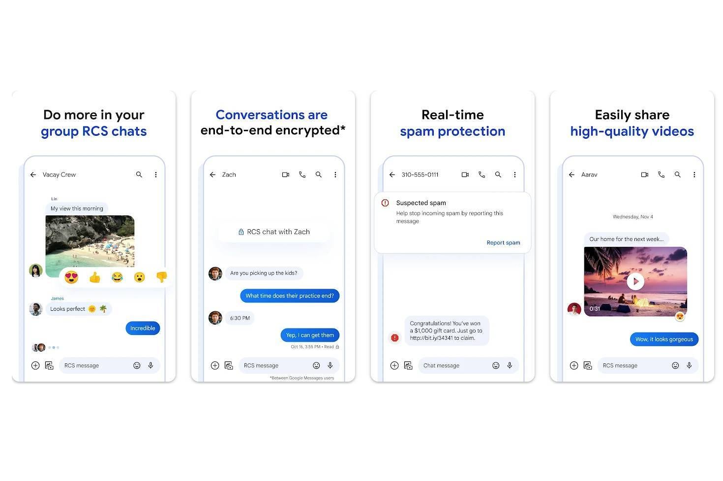 Google Mesajları RC'ler çalışmıyor