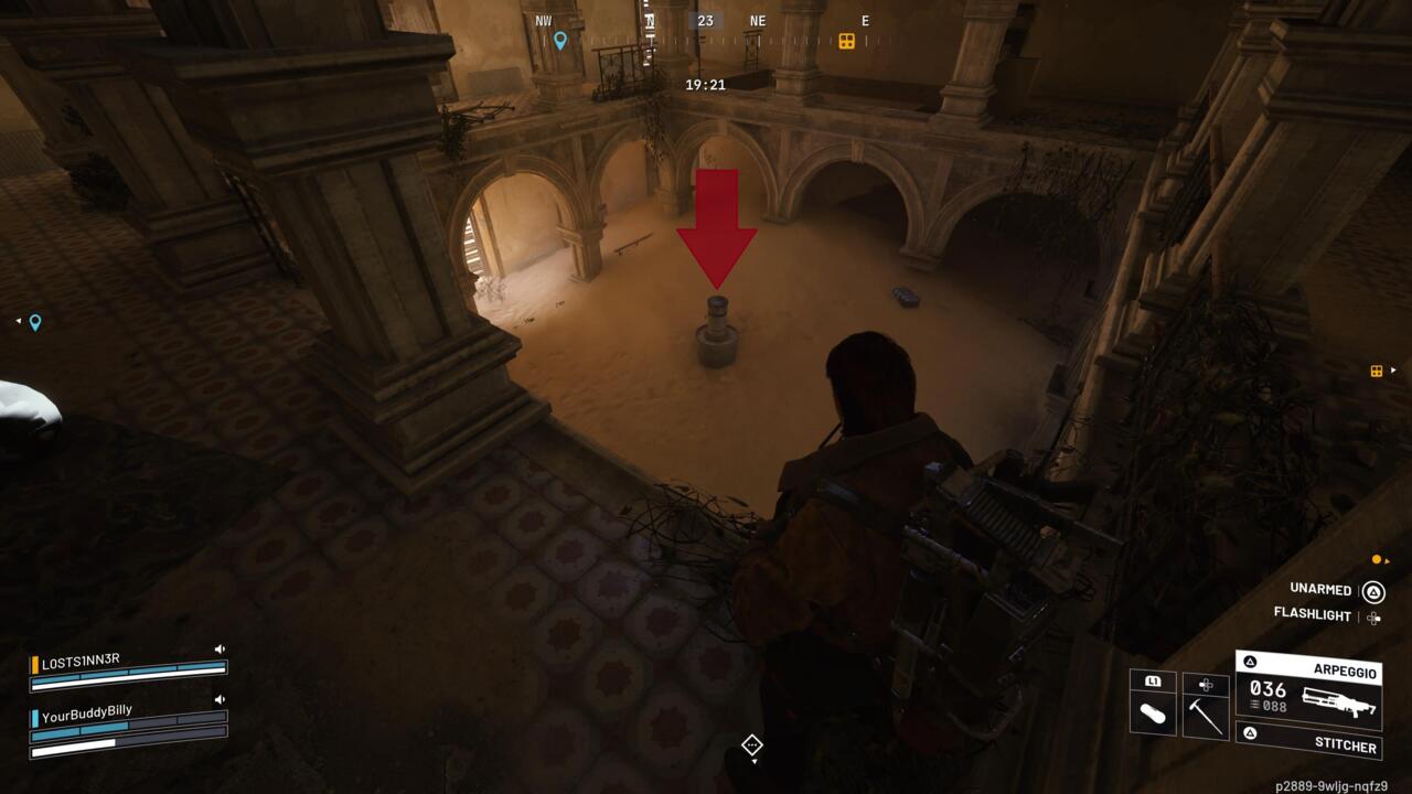Dead drop location