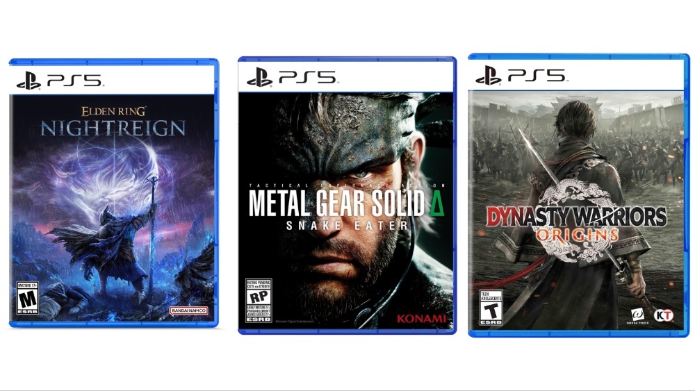 Elden Ring: Nightreign, Metal Gear Solid Delta: Snake Eater, Dynasty Warriors: Origins