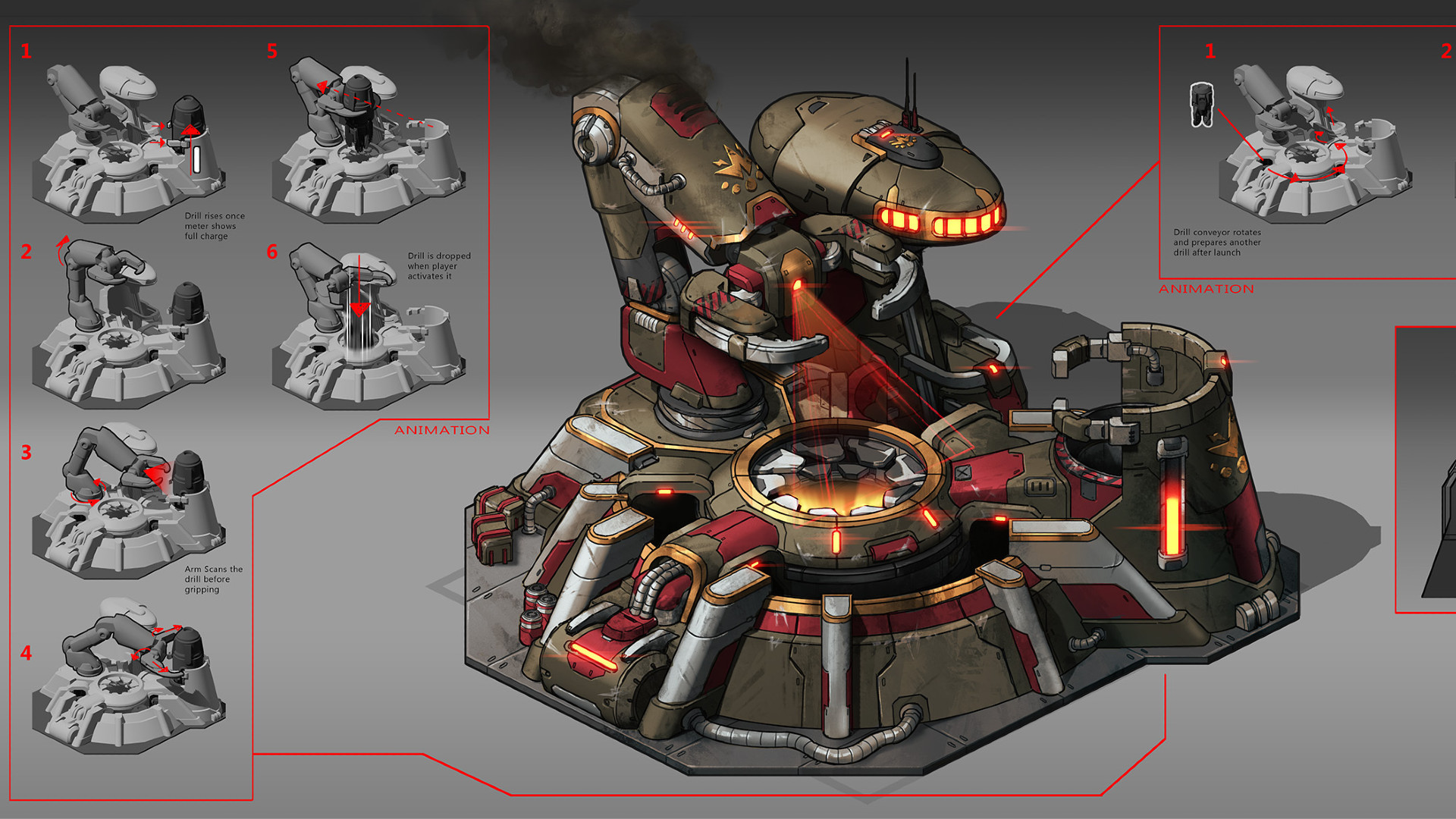 Tempest Rising superweapons - The Dynasty's Excavator Platform. Dynasty Excavator Platform