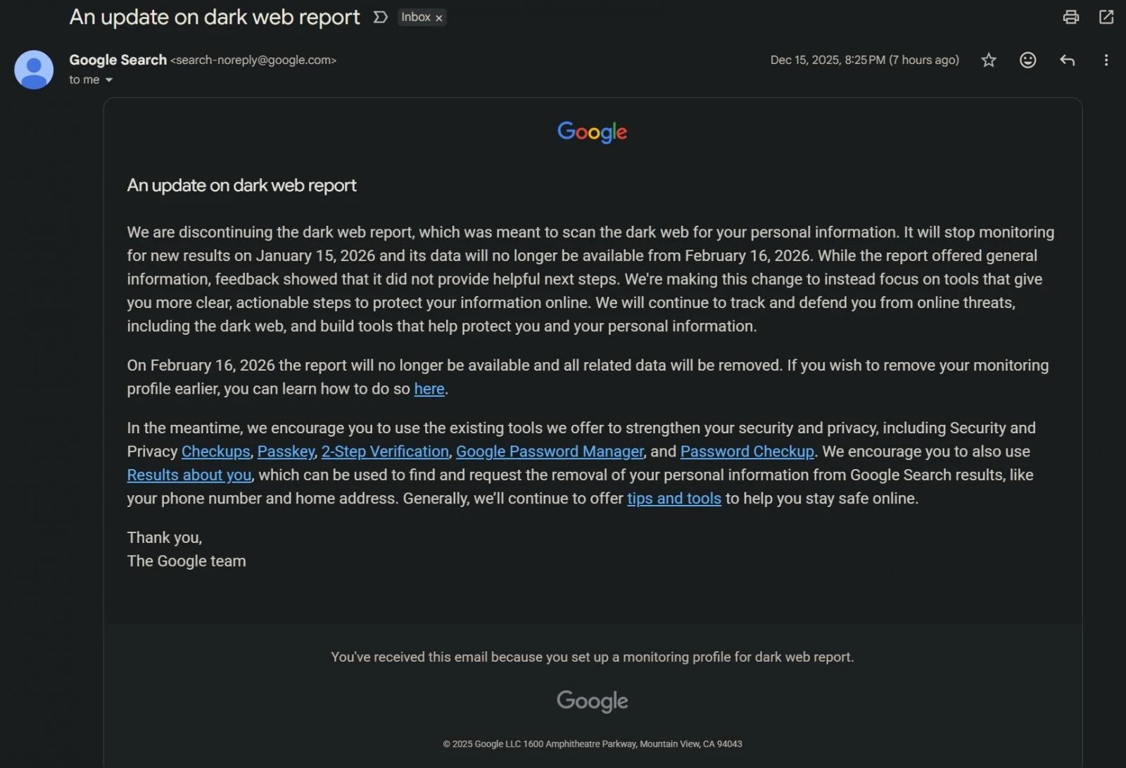 Dark web
