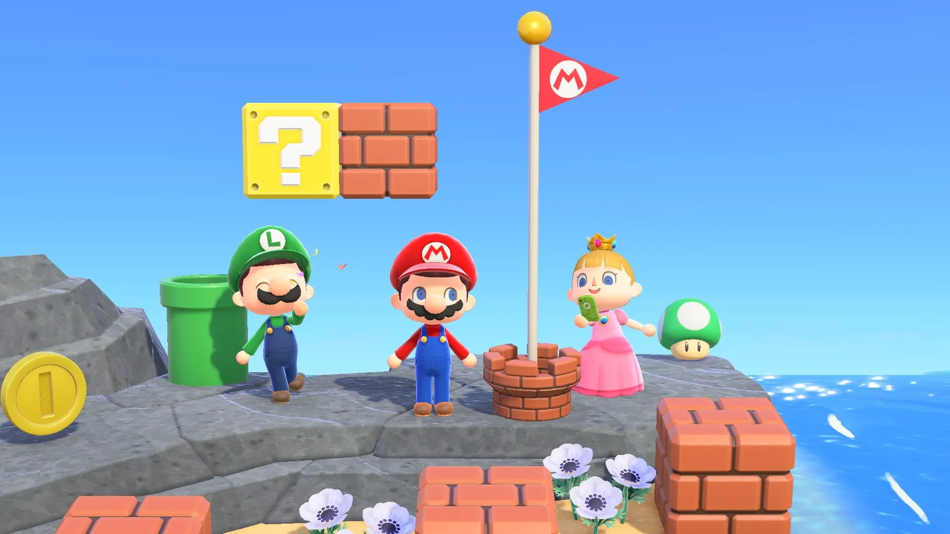 Animal Crossing: New Horizons oyununun bir ekran görüntüsü.