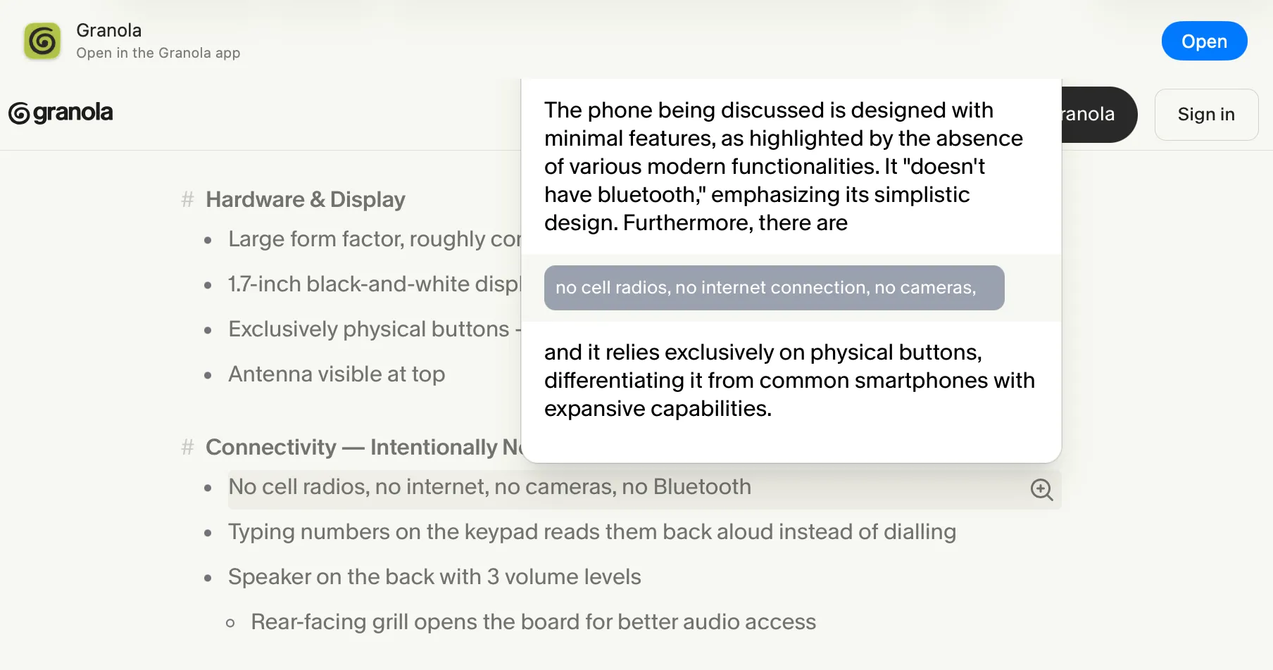 Açık bir bağlantı kullanarak notlarıma erişim sağladım - hesap gerektirmedi.