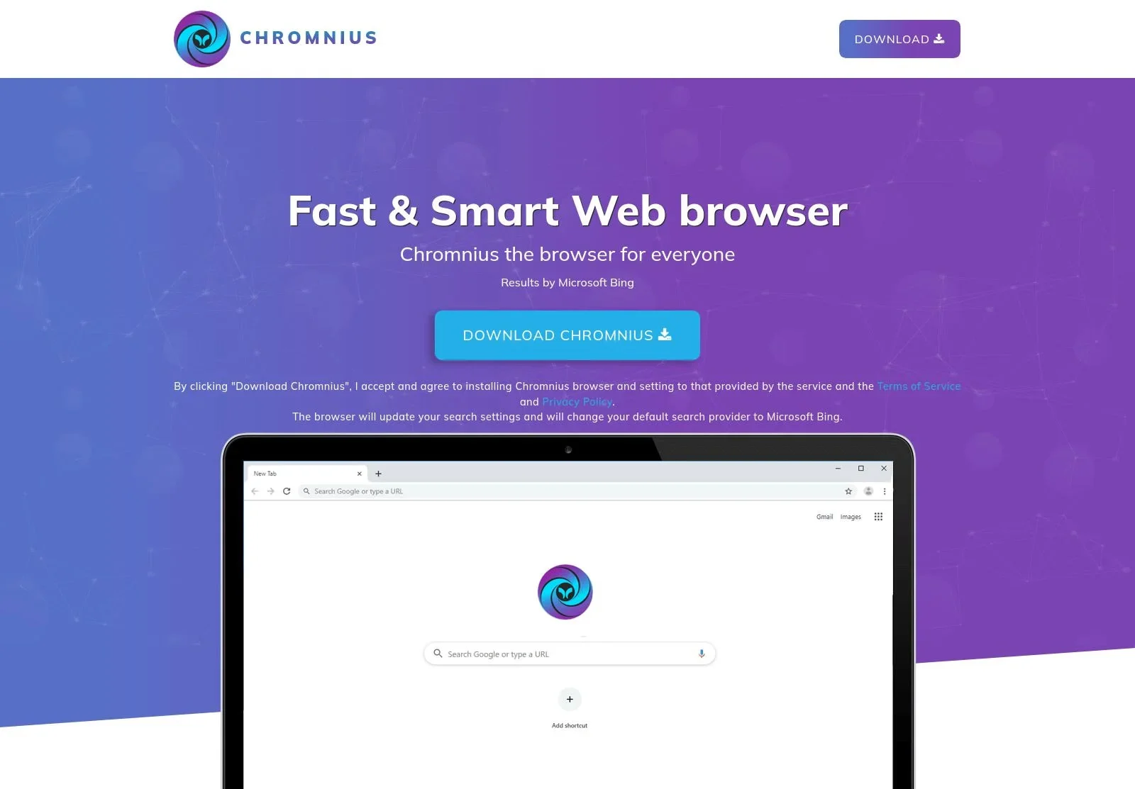 Chromnius aracı web sitesi