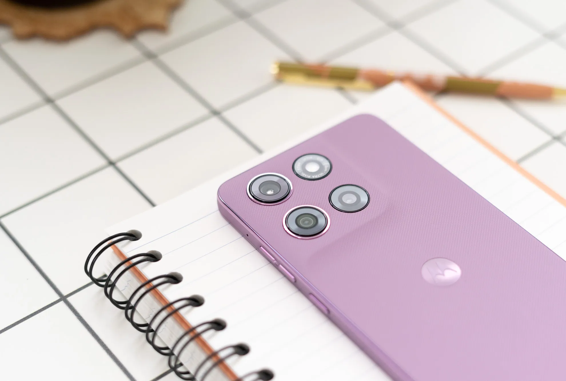 Motorola Moto G Stylus 2026 on a desk